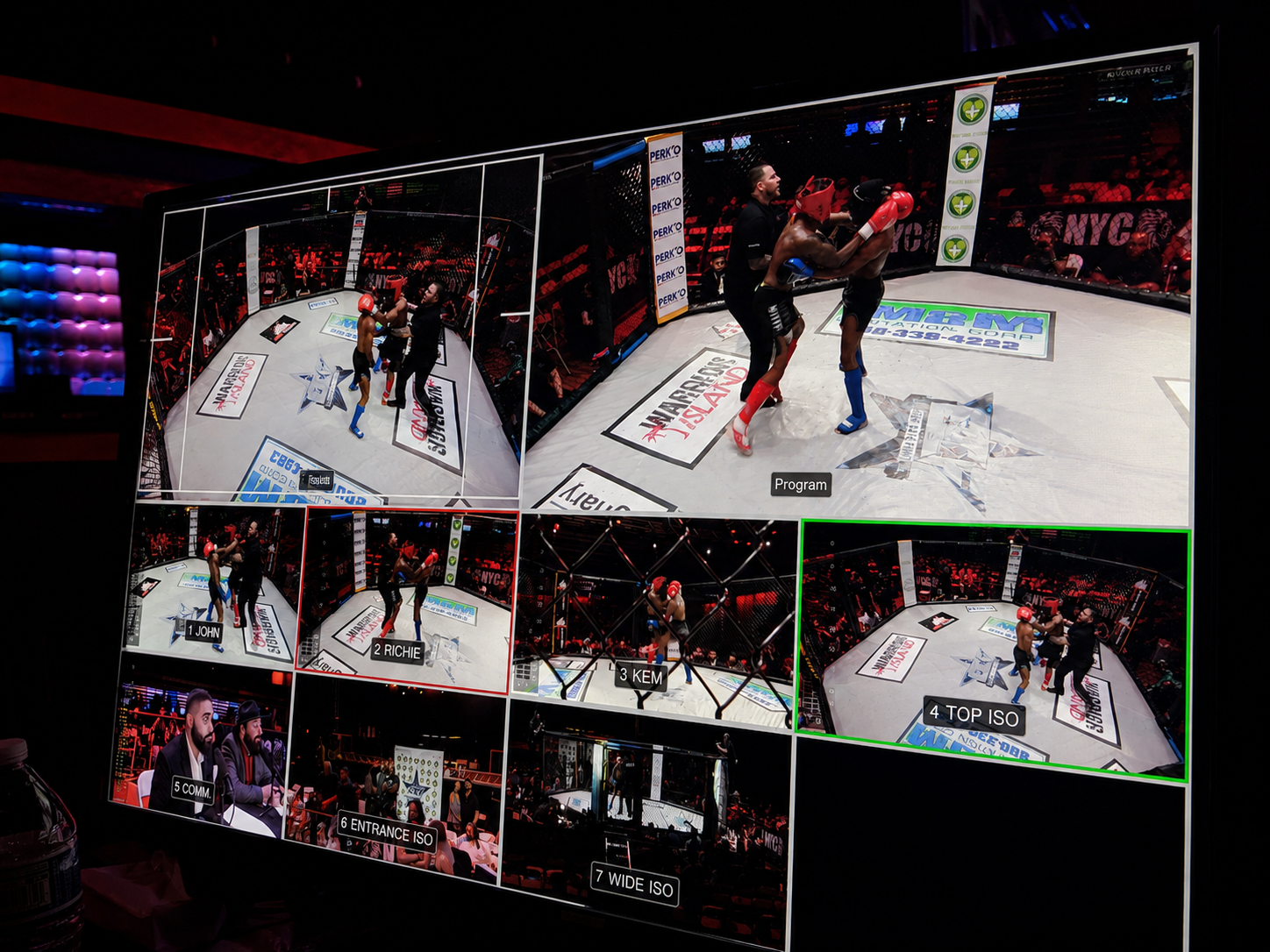 Best close-up of the multiview and labeled camera sources.